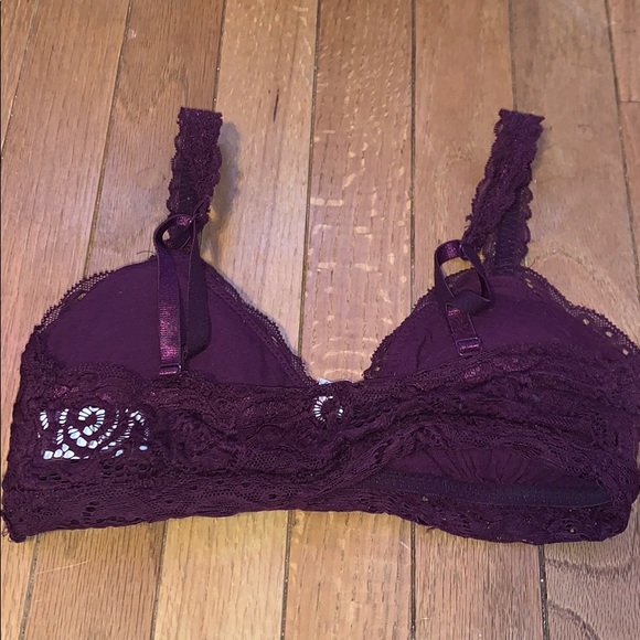 purple lace bralette - Picture 3 of 3